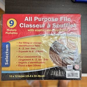 Selectum All Purpose File with Elastic